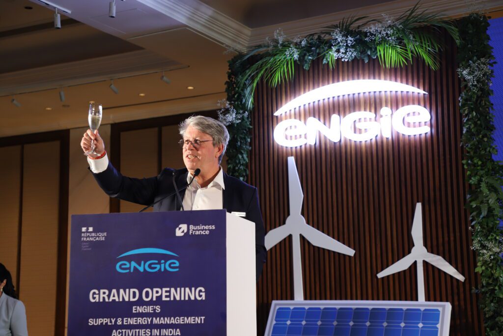 ceo celebrating launch in india