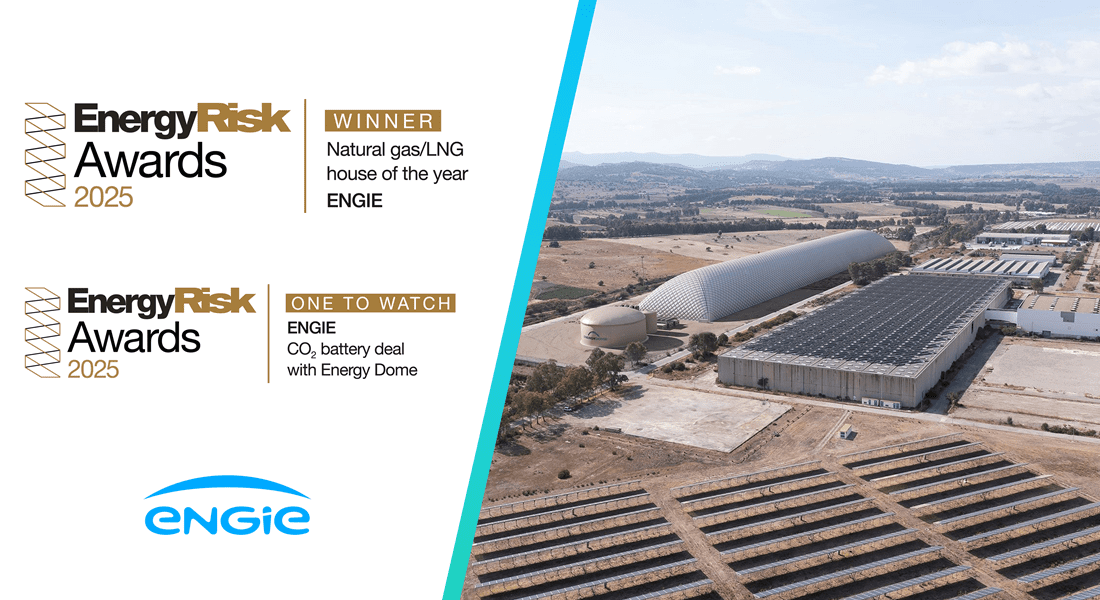 image of the post ENGIE wins two Energy Risk Awards 2025