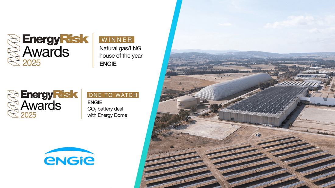 image of the post ENGIE wins two Energy Risk Awards 2025